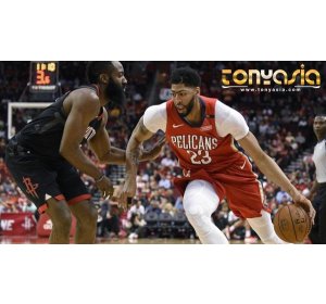 NBA: Houston Rockets Hajar Pelicans, Harden Gemilang | Judi Online Indonesia 